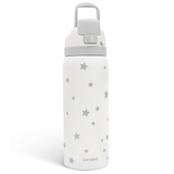Grey Star VividPop | Push-button Lid Water Bottle 32oz