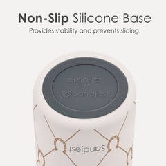 Horse Lover Insulated Stainless Steel Water Bottle with Straw for Sports and Travel, 32oz, Gifts for Women Girls Friends Teens Birthday Christmas (Brown)