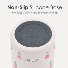 Tulip Insulated Stainless Steel Water Bottle with Straw for Sports and Travel, 32oz, Gifts for Women Girls Friends Teens Birthday Christmas (Pink)