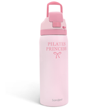 Pink Pilates VividPop | Push-button Lid Water Bottle 32oz