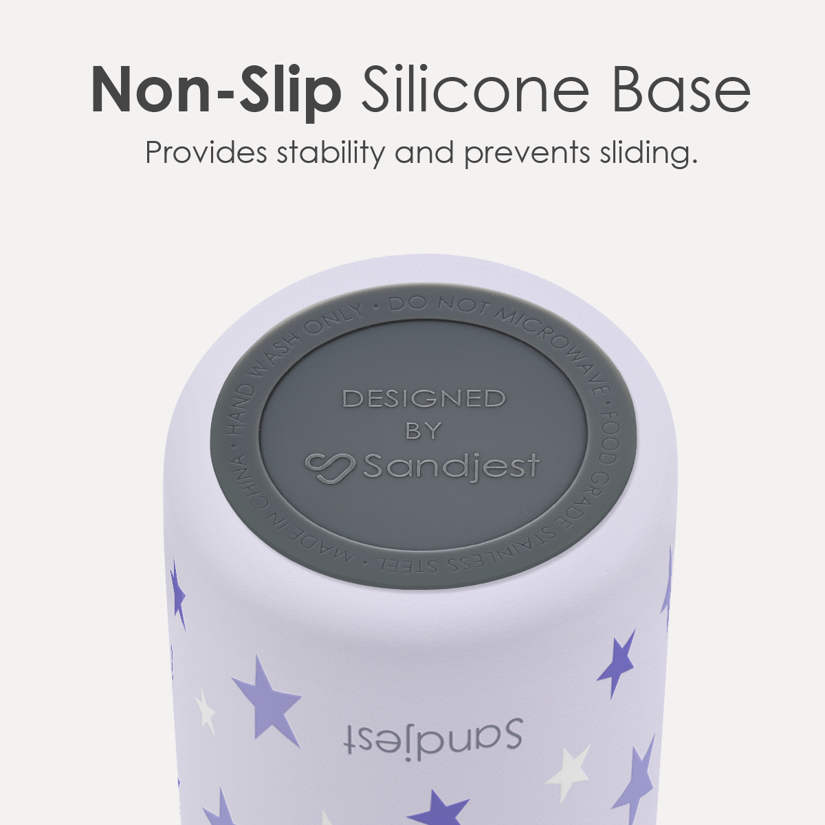 Purple Star VividPop | Push-button Lid Water Bottle 32oz