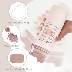 Christian Stainless Steel Water Bottle with Strap 32oz, Insulated Bottles with Straw and Spout Lid for Gym Sports Travel Outdoor, Gifts for Women Girls Birthday Christmas