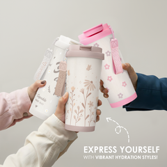 CaféMate 18oz Coffee Tumbler | Wildflowers