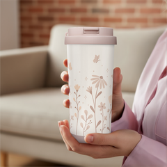 CaféMate 18oz Coffee Tumbler | Wildflowers