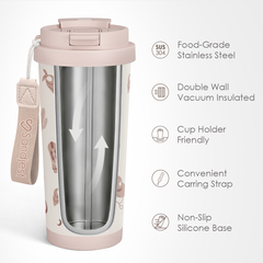CaféMate 18oz Coffee Tumbler | Cowgirl