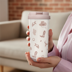 CaféMate 18oz Coffee Tumbler | Cowgirl