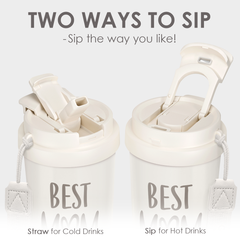 CaféMate 18oz Coffee Tumbler | Gift for Moms