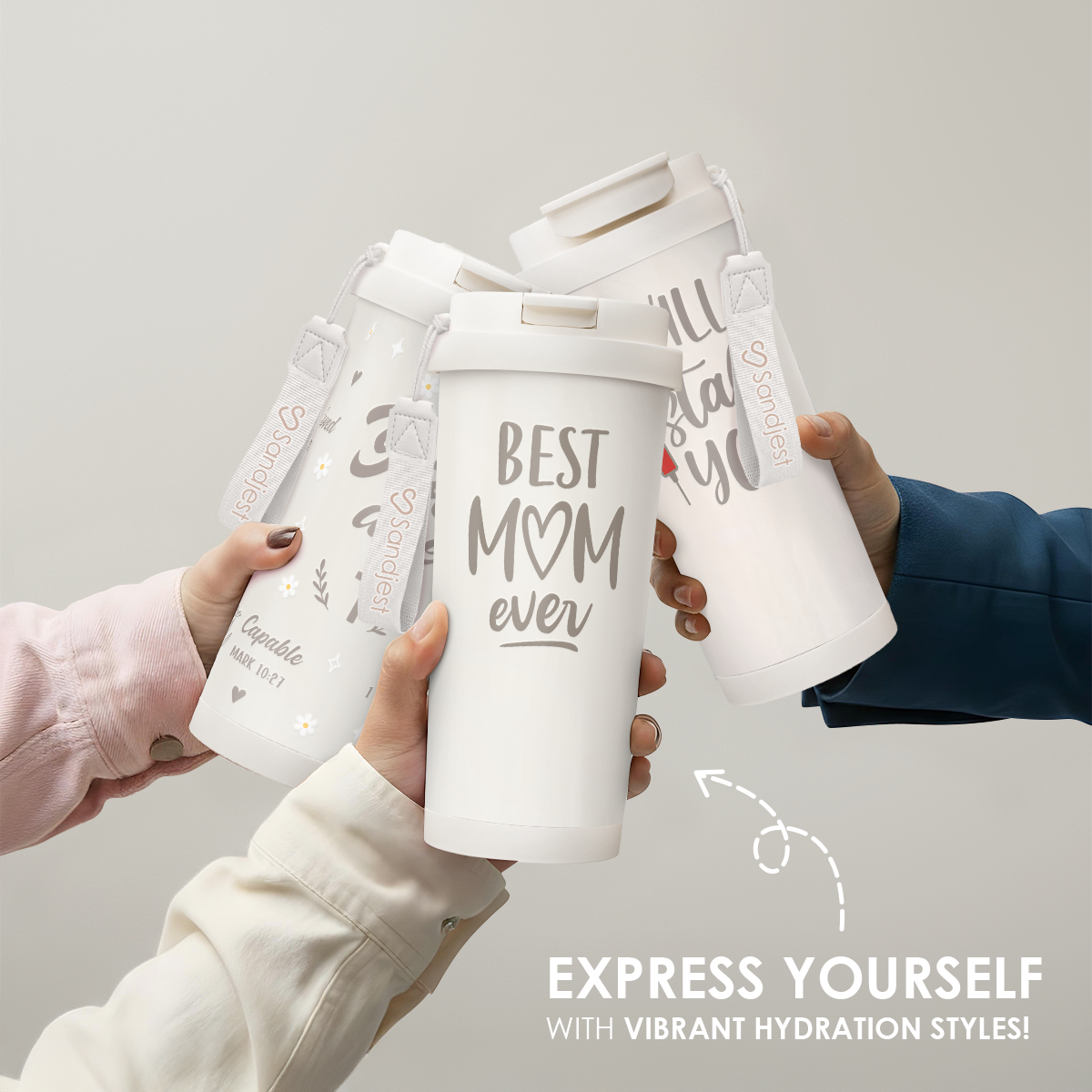 CaféMate 18oz Coffee Tumbler | Gift for Moms
