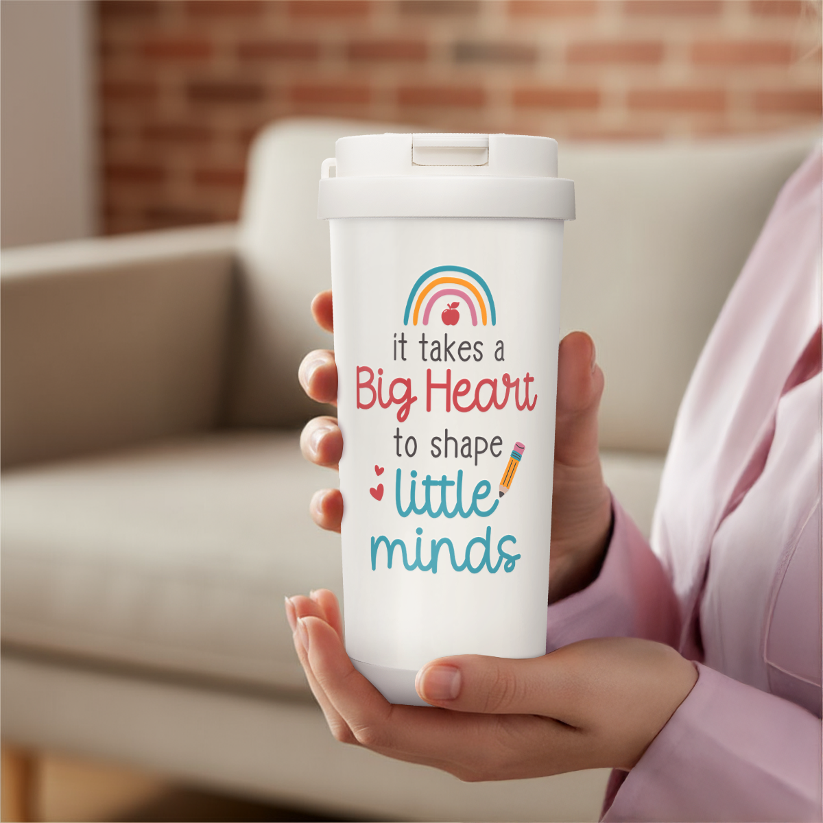 CaféMate 18oz Coffee Tumbler | Gift for Teachers