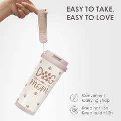 CaféMate 18oz Coffee Tumbler | Dog Moms