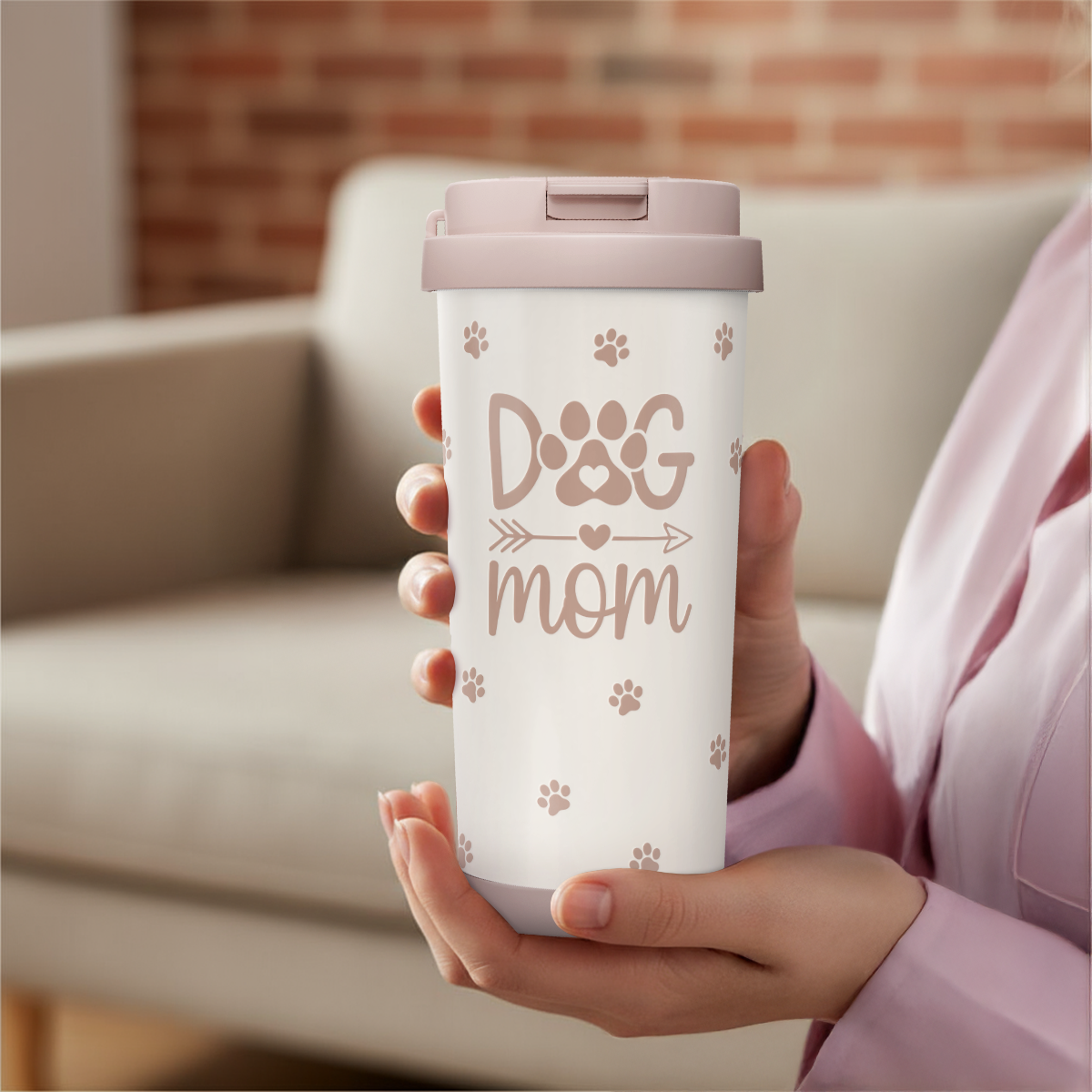 CaféMate 18oz Coffee Tumbler | Dog Moms