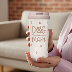 CaféMate 18oz Coffee Tumbler | Dog Moms