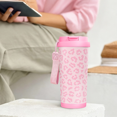 CaféMate 18oz Coffee Tumbler | Leopard Lovers