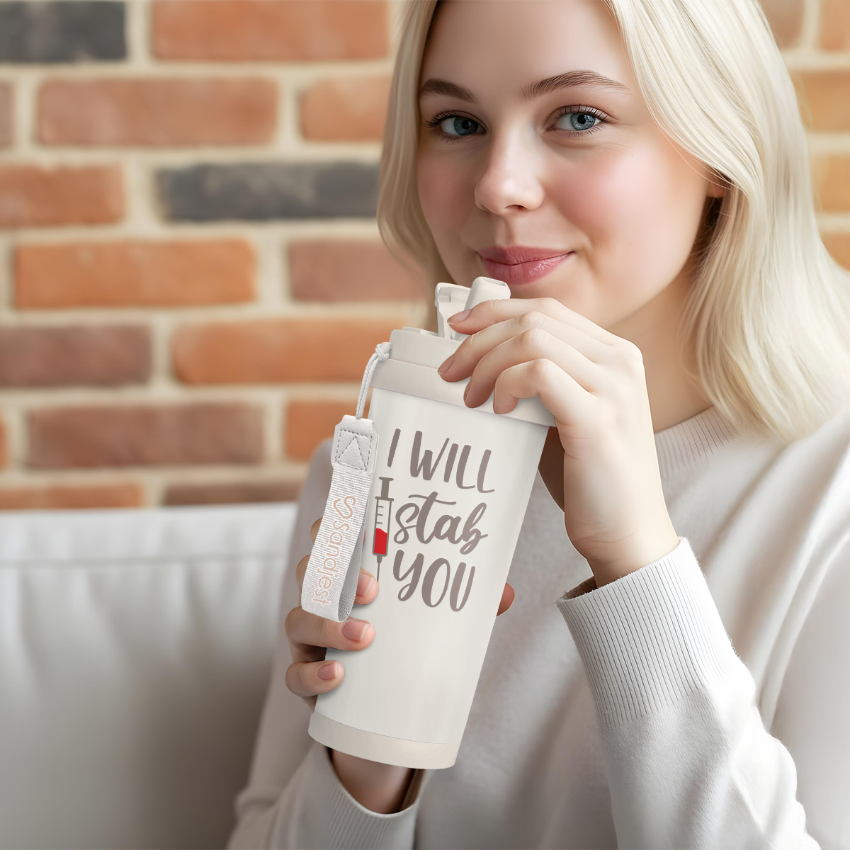 CaféMate 18oz Coffee Tumbler | Gift for Nurses