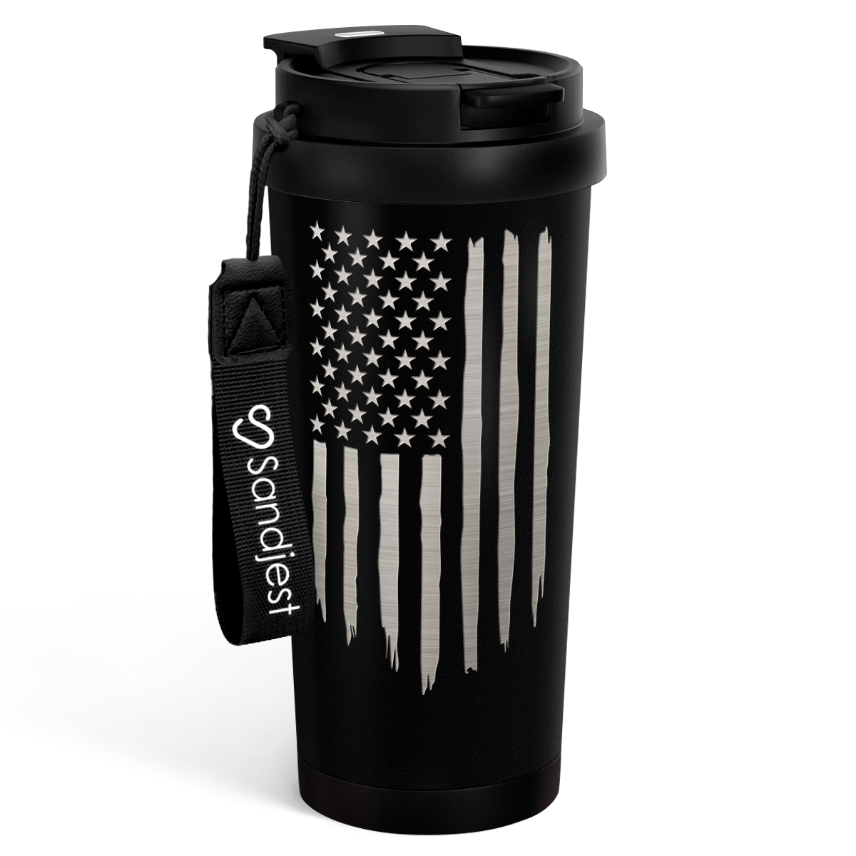 CaféMate 18oz Coffee Tumbler | American Flag