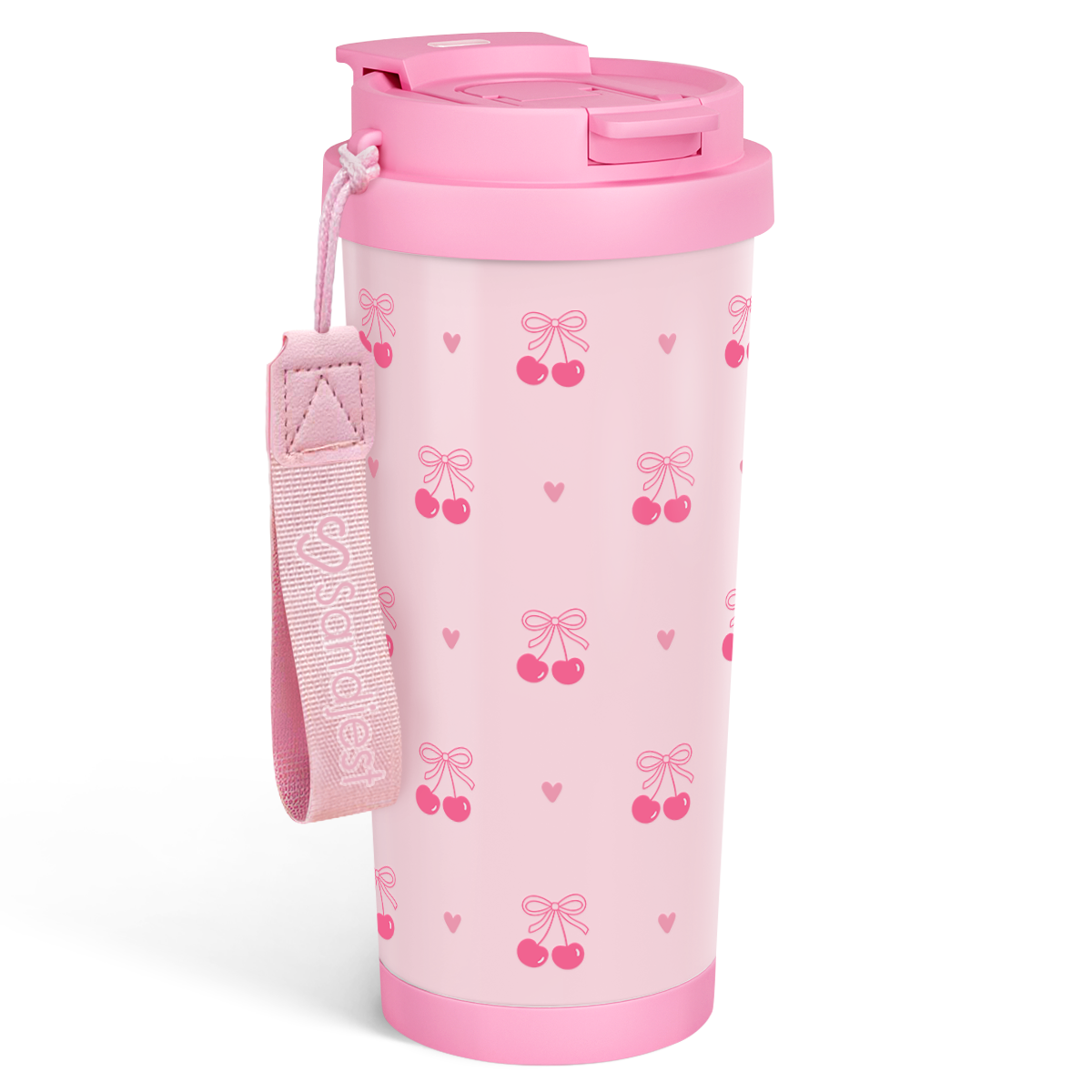 CaféMate 18oz Coffee Tumbler | Sweet Cherries