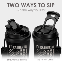 CaféMate 18oz Coffee Tumbler | Fishing Lovers