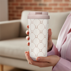 CaféMate 18oz Coffee Tumbler | Horseshoes