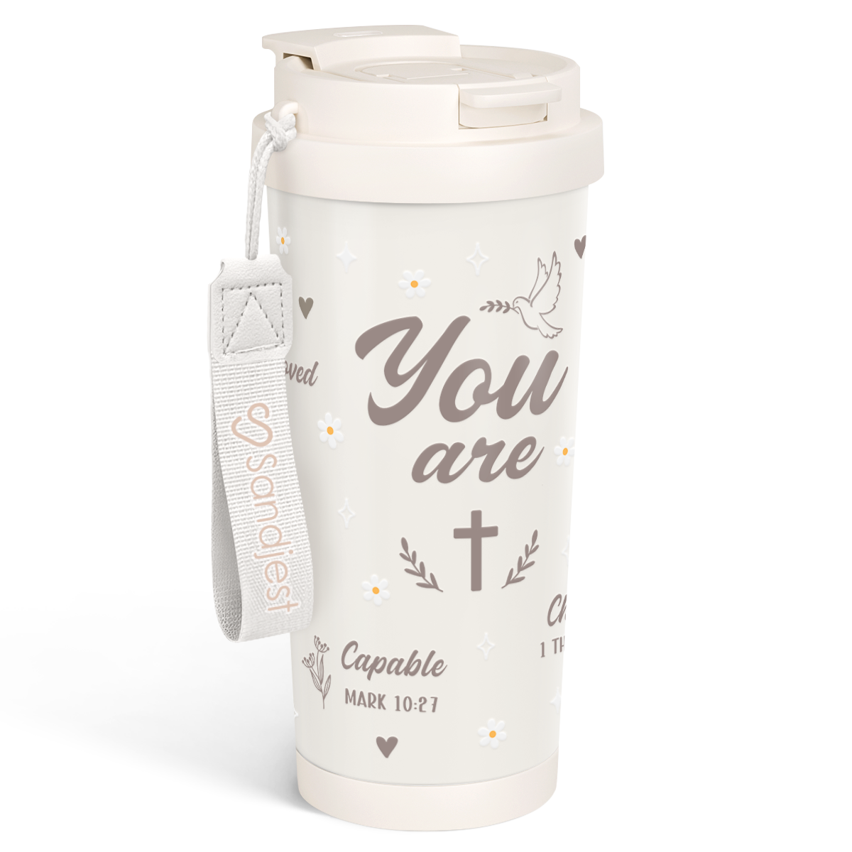 CaféMate 18oz Coffee Tumbler | Christian