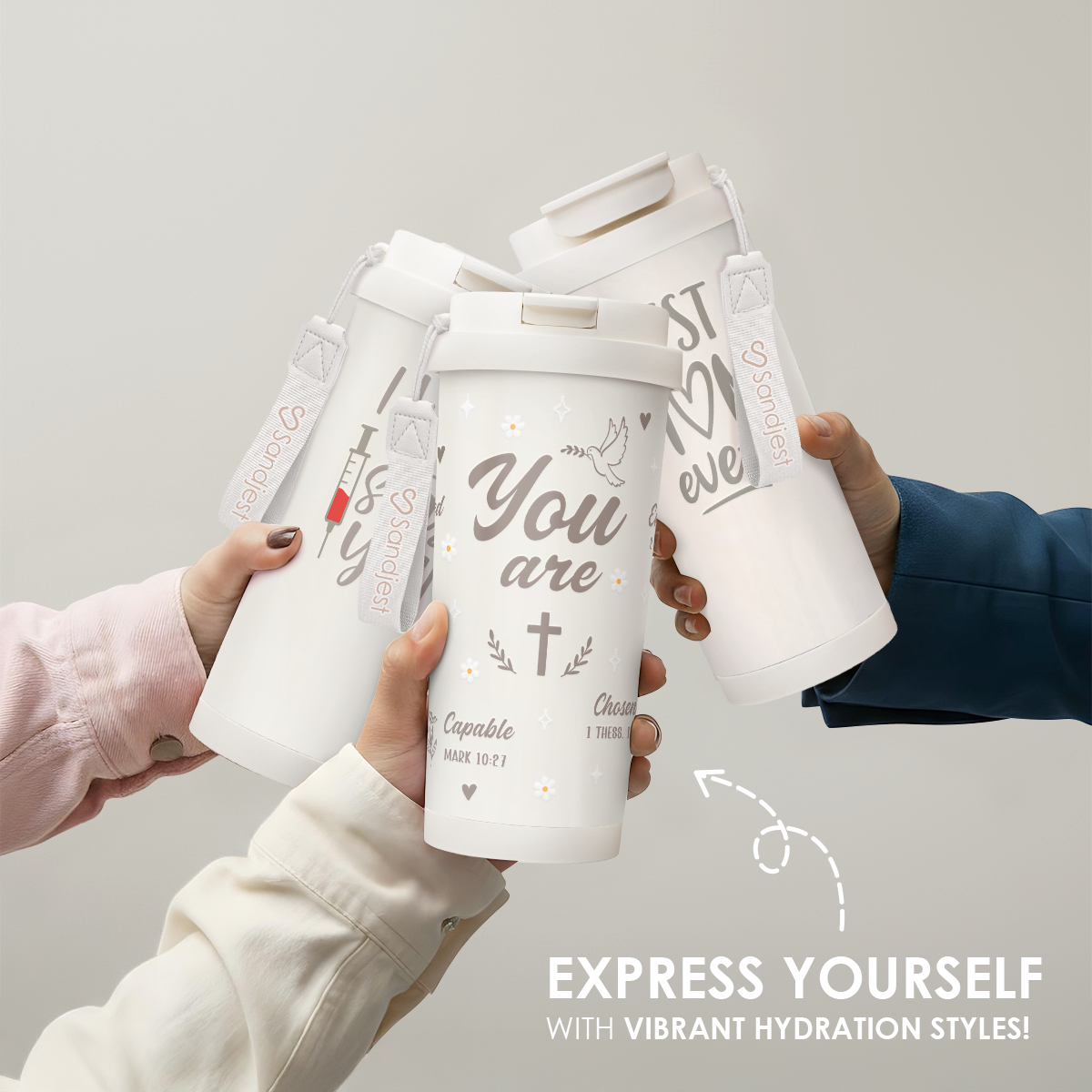 CaféMate 18oz Coffee Tumbler | Christian