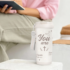CaféMate 18oz Coffee Tumbler | Christian