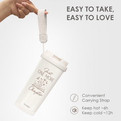 CaféMate 18oz Coffee Tumbler | Book Lovers
