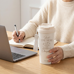 CaféMate 18oz Coffee Tumbler | Book Lovers