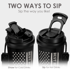 CaféMate 18oz Coffee Tumbler | Gift for Husband
