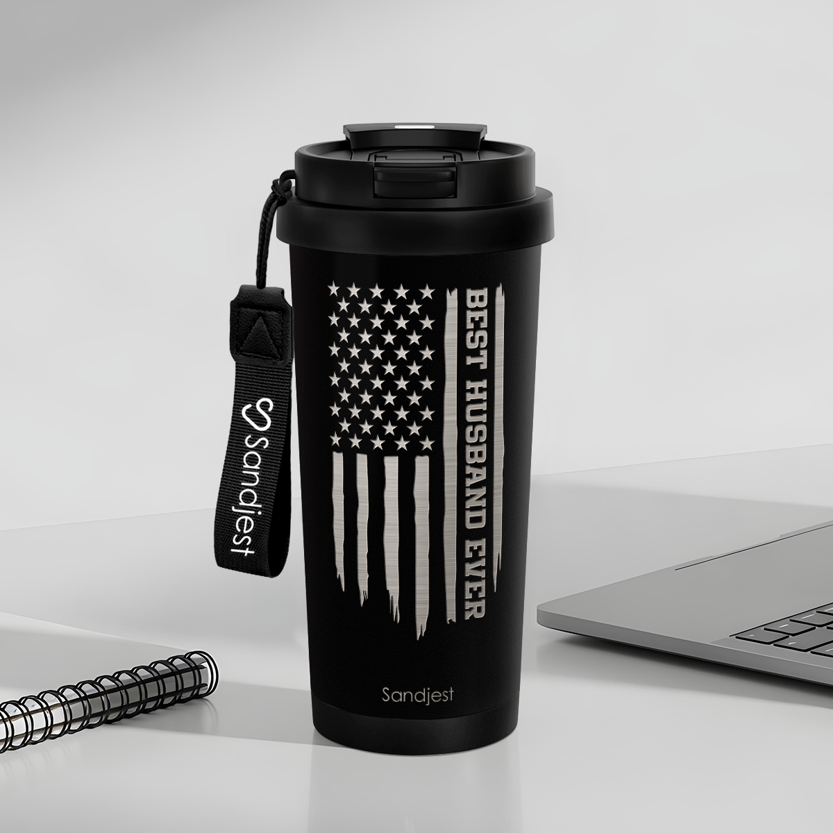 CaféMate 18oz Coffee Tumbler | Gift for Husband