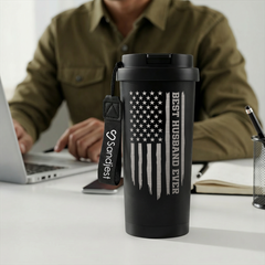 CaféMate 18oz Coffee Tumbler | Gift for Husband
