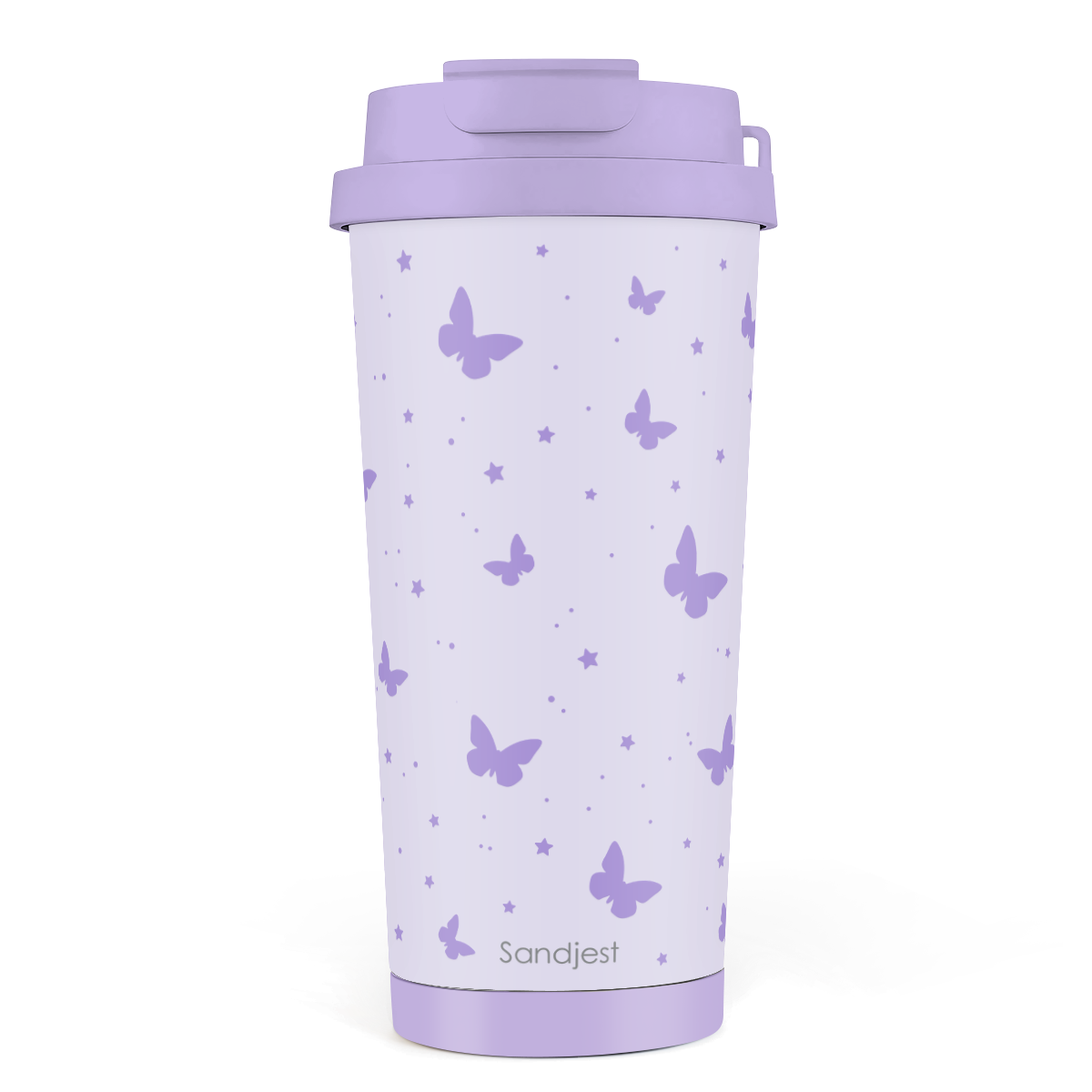 CaféMate 18oz Coffee Tumbler | Butterflies