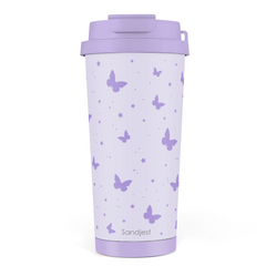 CaféMate 18oz Coffee Tumbler | Butterflies