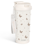 CaféMate 18oz Coffee Tumbler | Butterflies