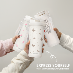 CaféMate 18oz Coffee Tumbler | Butterflies