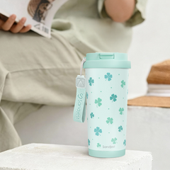 CaféMate 18oz Coffee Tumbler | Shamrocks