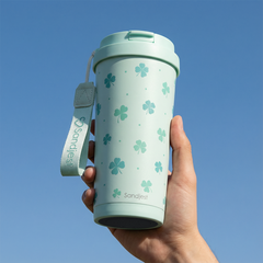 CaféMate 18oz Coffee Tumbler | Shamrocks