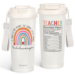 CaféMate 18oz Coffee Tumbler | Gift for Teachers