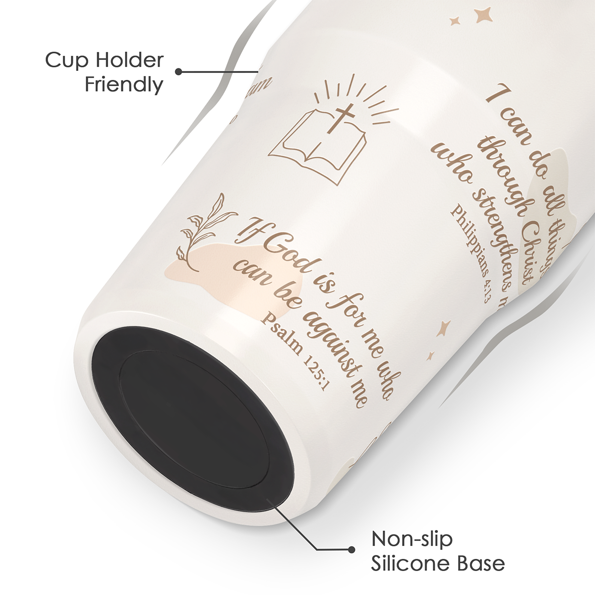 Christian Stainless Steel Straw Lid Tumbler 30oz with Carry Handle for Women Girls, Child of God Insulated Travel Coffee Cup, Gift for Sports Outdoor Workout Christmas Birthday