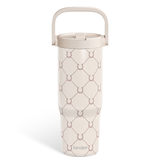 Brown Horse TintFlip | Straw Lid Tumbler with Carry Handle 30oz