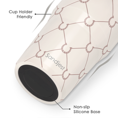 Horse Stainless Steel Straw Lid Tumbler 30oz with Carry Handle for Women Girls Horse Lovers, Insulated Travel Coffee Cup, Gift for Sports Outdoor Workout Christmas Birthday