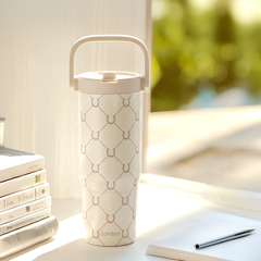 Brown Horse TintFlip | Straw Lid Tumbler with Carry Handle 30oz