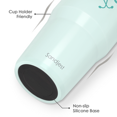 Nurse Life Stainless Steel Straw Lid Tumbler 30oz with Carry Handle for Women Girls, Insulated Travel Coffee Cup, Gift for Sports Outdoor Christmas Birthday Nurses Week Nursing School