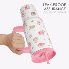 BloomSip 40oz Leak-proof Tumbler | Book Lovers
