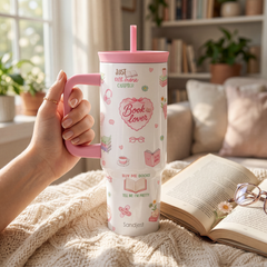 BloomSip 40oz Leak-proof Tumbler | Book Lovers