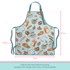 Apron for Baking Lover Baker with Pocket, Chef Aprons for Cooking Baking Grilling BBQ Gardening, Women Gift Adult Apron