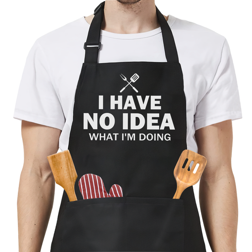 Funny Apron for Men with Pockets - FatherÃ¢â‚¬â„¢s Day Birthday Kitchen Apron Chef Gifts for Dad Husband Papa