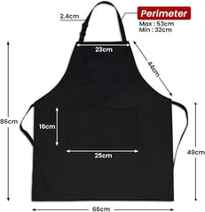 Funny Aprons for Men with Pockets - Father's Day Birthday Apron Gifts for Dad Husband Mens