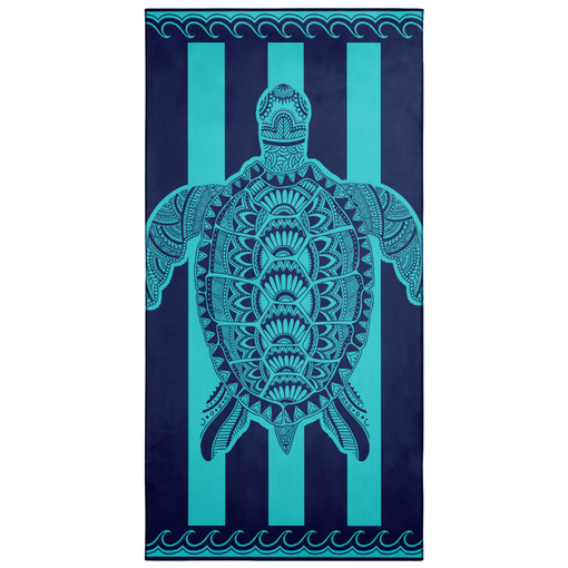 Beach Towel for Women Men 35"x70" - Quick Dry Lightweight Microfiber Turtles Beach Towels for Adult - Perfect for Summer Beach Pool Swim Bath Camping Picnic Yoga