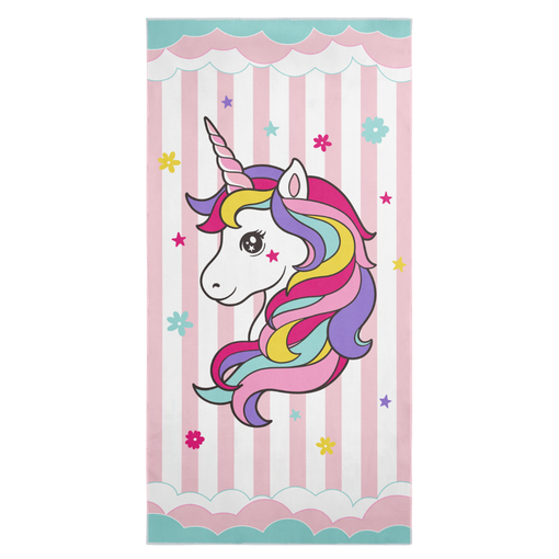 Unicorn Beach Towel for Girls - 60"x30" Quick Dry Lightweight Kids Towels - Perfect for Beach Pool Swim Bath Travel Picnic Camping