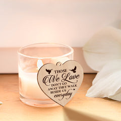 Memorial Photo Frame, Loss of Mom Dad Memorial Gift Keepsakes, 360-Degree Floating Rotating Wooden Picture Frames, Bereavement Presents, Sympathy Gifts for Family Friends